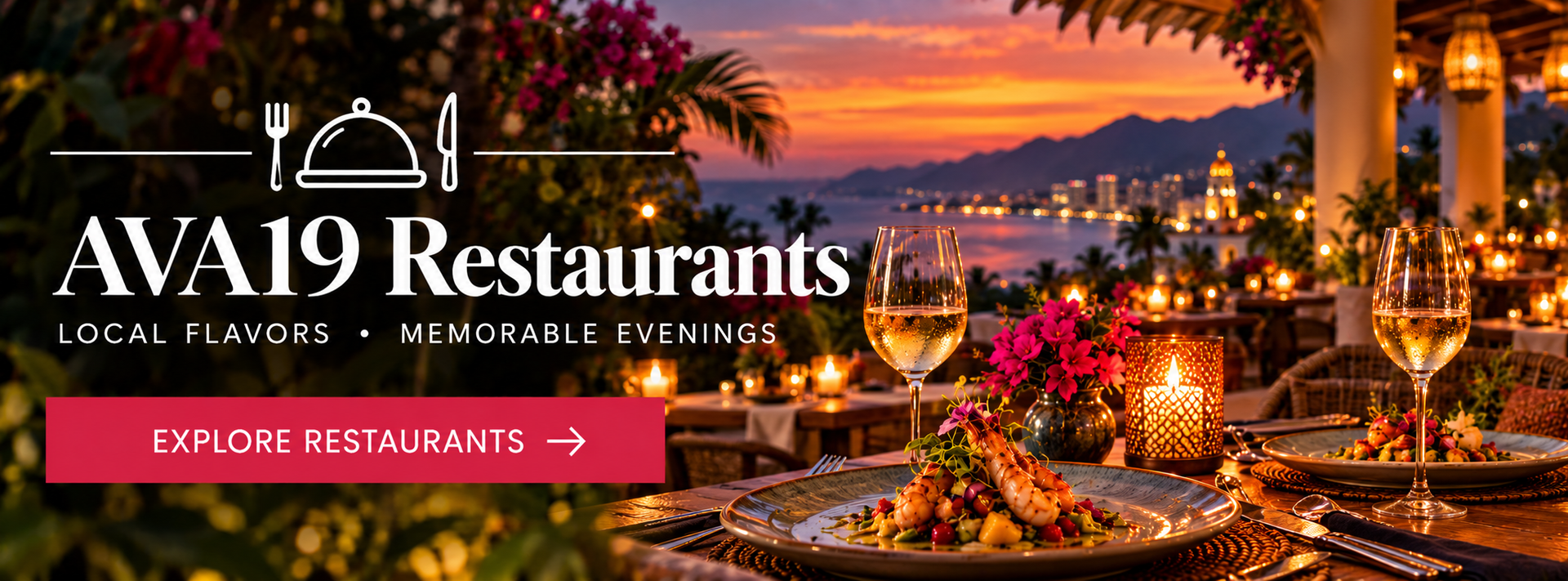Explore restaurants near AVA19 in Puerto Vallarta