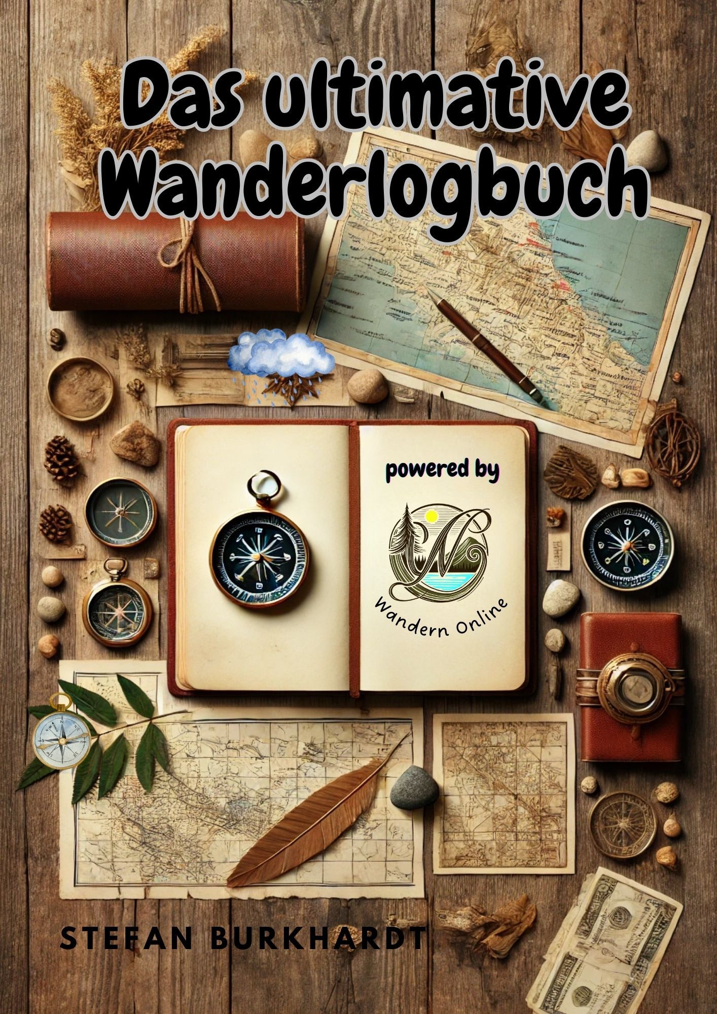 Das ultimative Wanderlogbuch Cover