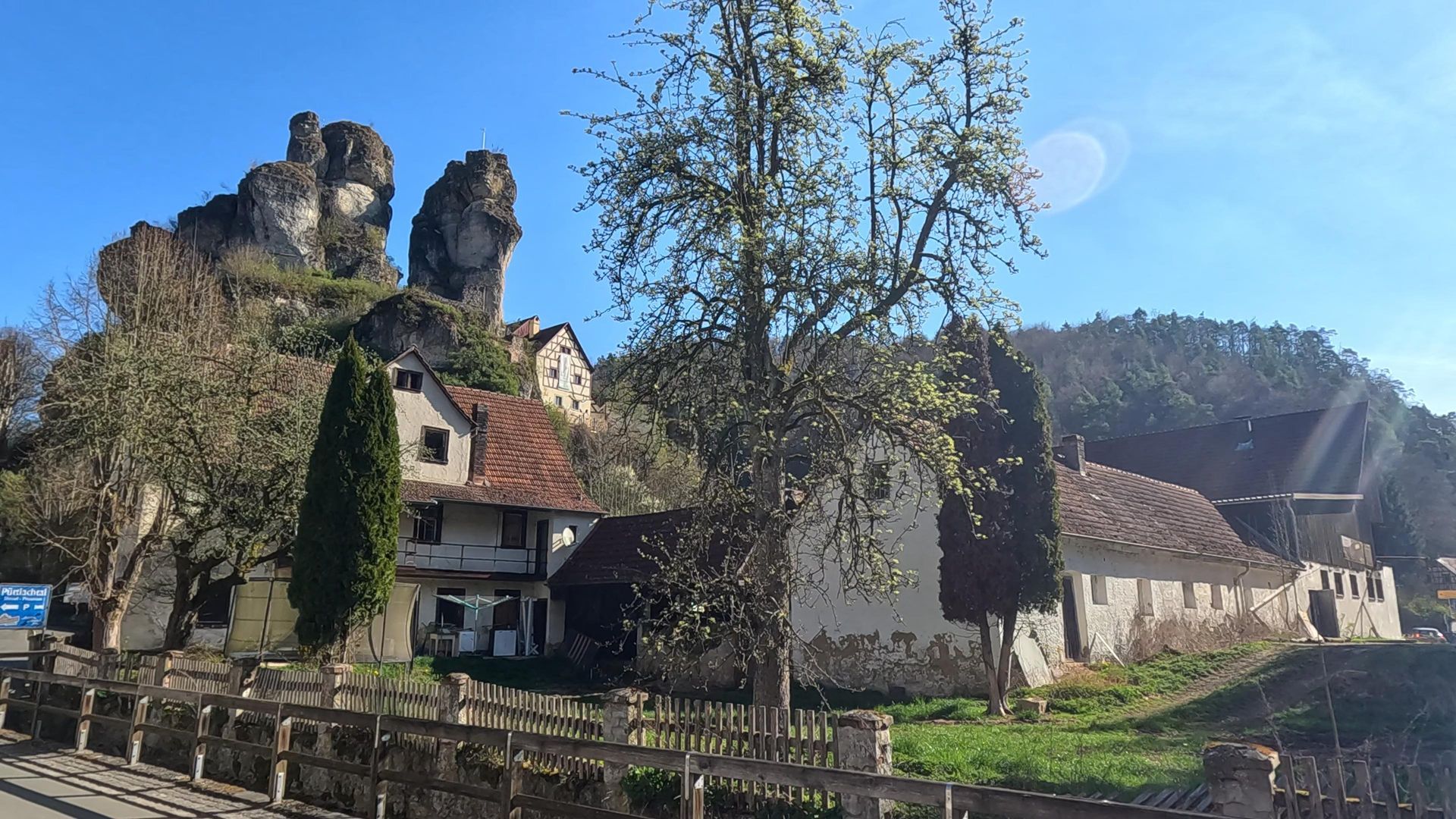 Felsenensemble von Tüchersfeld