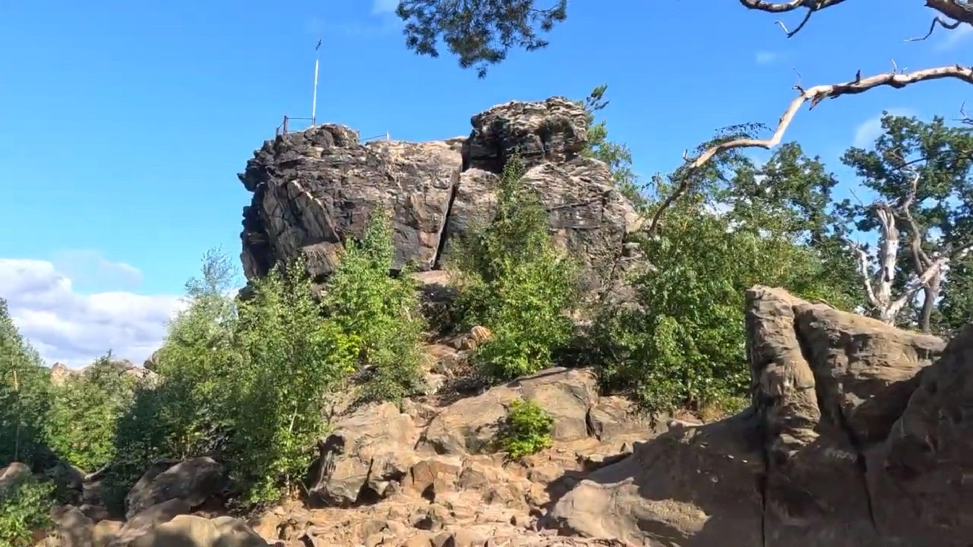 Aussicht am Großvaterfelsen