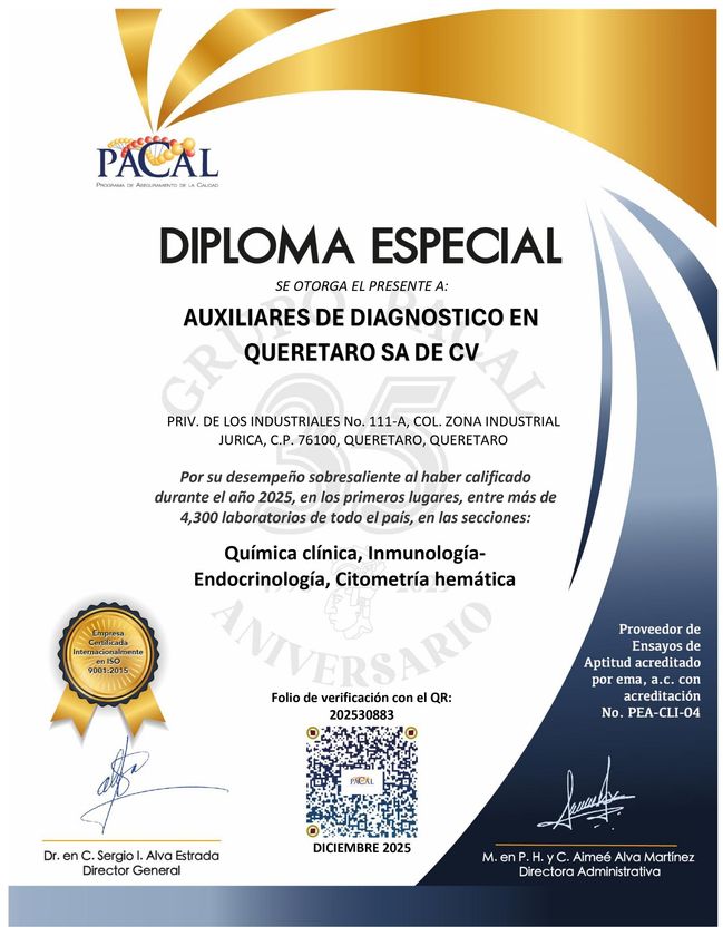 LABORATORIO CLÍNICO ADQ - Servicio de referencia
