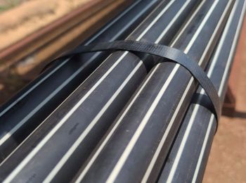 Cream Line poly pipe