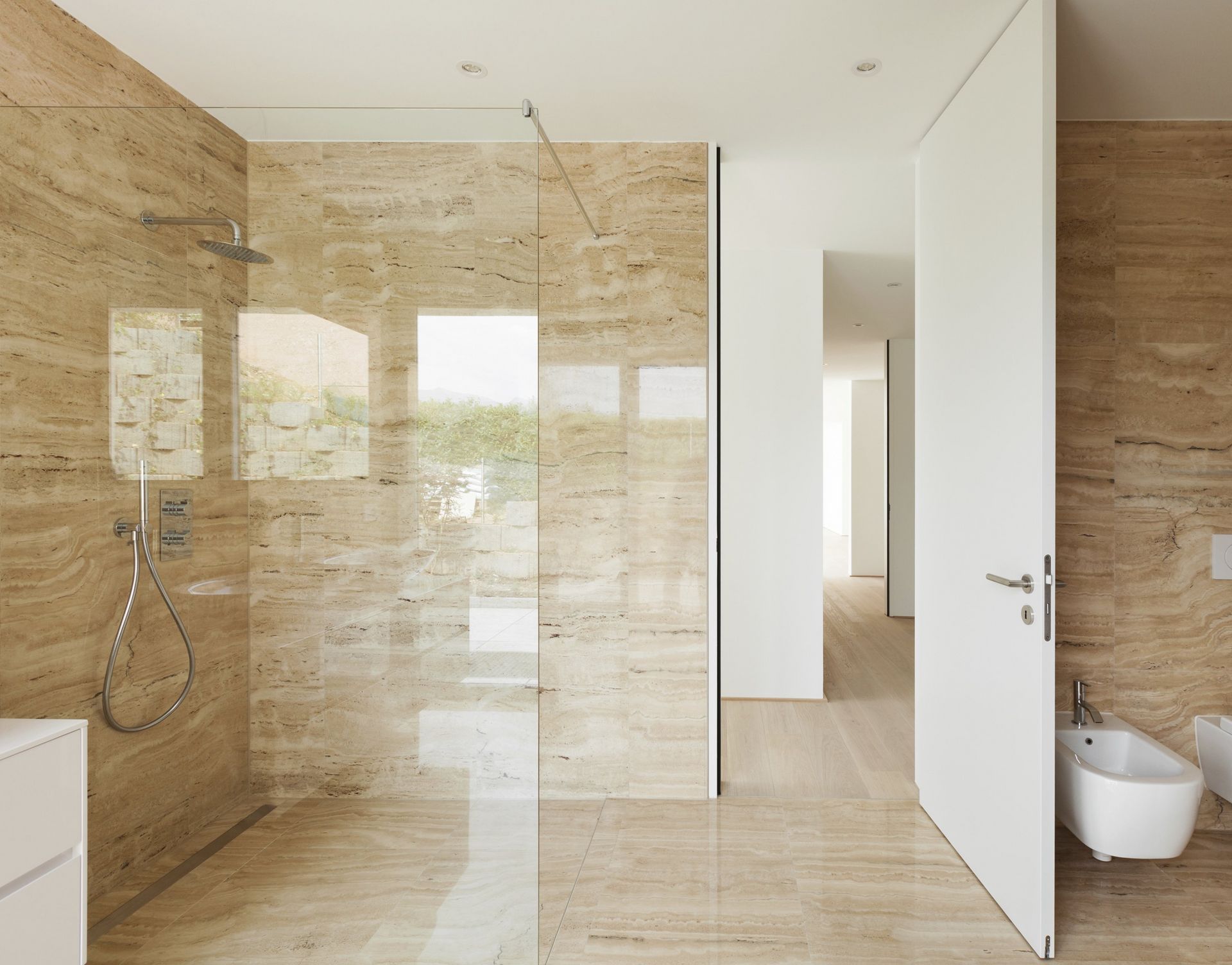 Frameless Glass Shower Doors Buffalo, NY Aberdeen Plate Glass