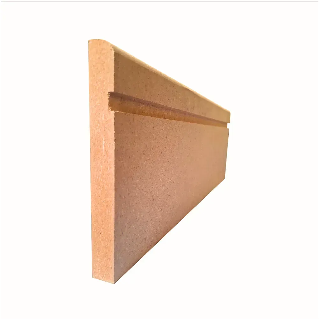 140mm Supawood Bullnose With 10mm Shadowline Skirting