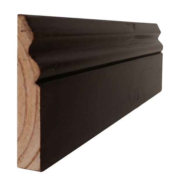 Pine Skiriting Stained Imbuia Skirting