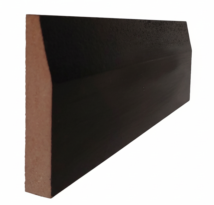 Supawood MDF Skiriting Stained Ebony Skirting