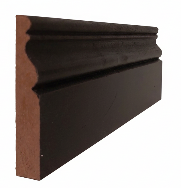 Supawood MDF Skiriting Stained Imbuia Skirting