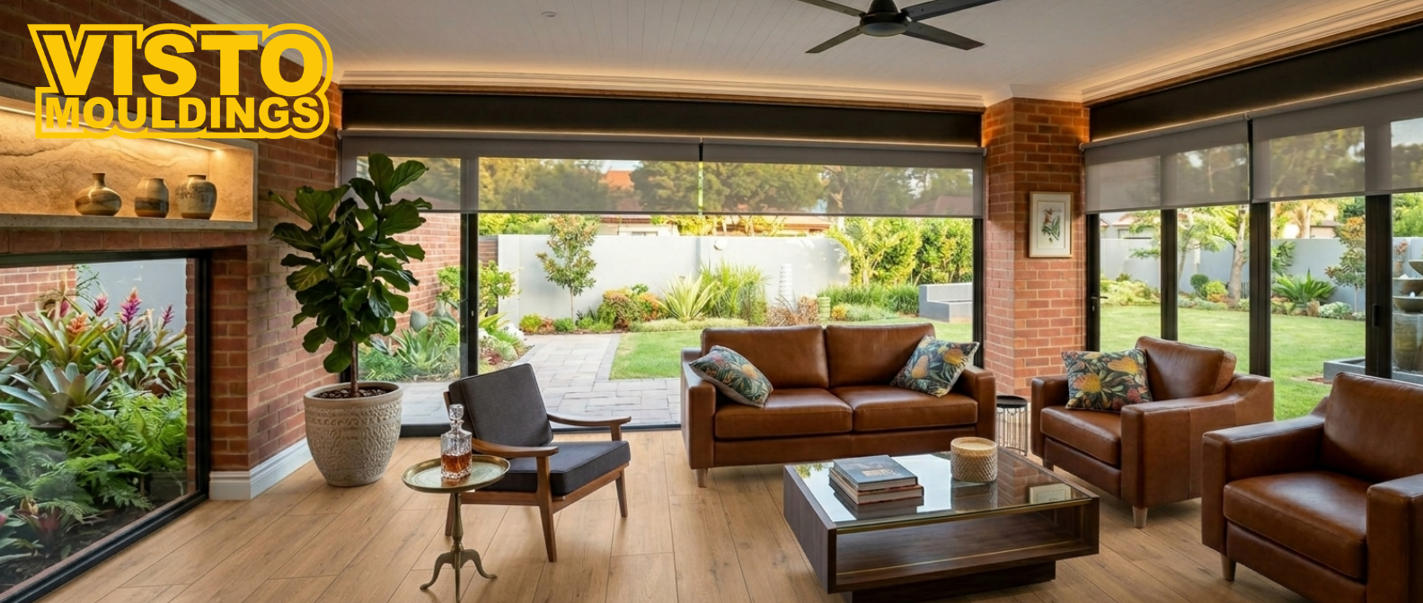 blinds adding style and a finished look to your windows.