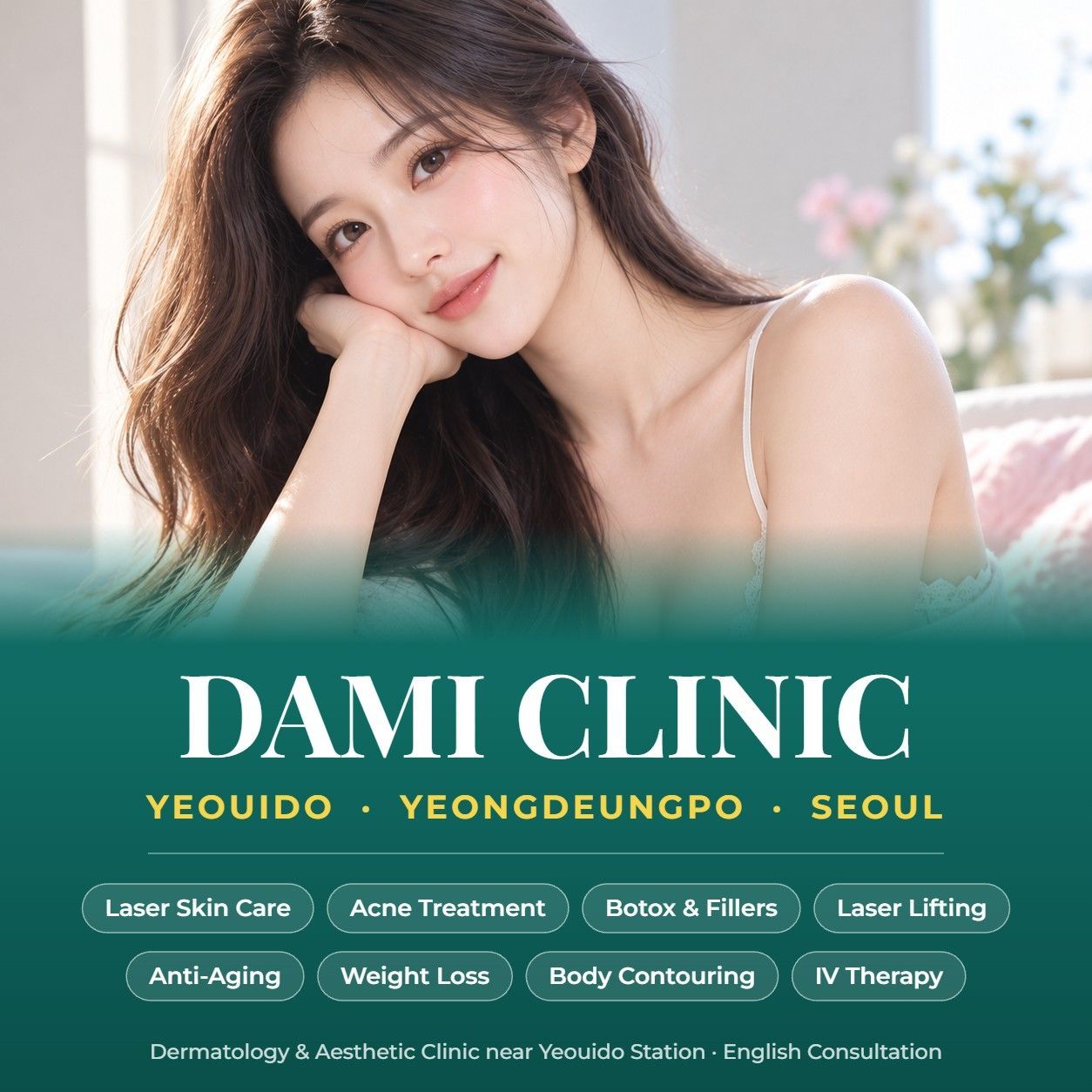 Dermatology team at DAMI Skin Clinic in Yeouido, Yeongdeungpo, Seoul