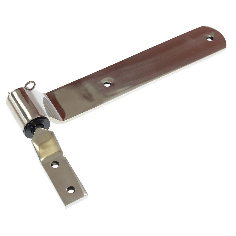 Angled Stainless Steel Hinge — Strut Re-gas Mackay In Ooralea, QLD