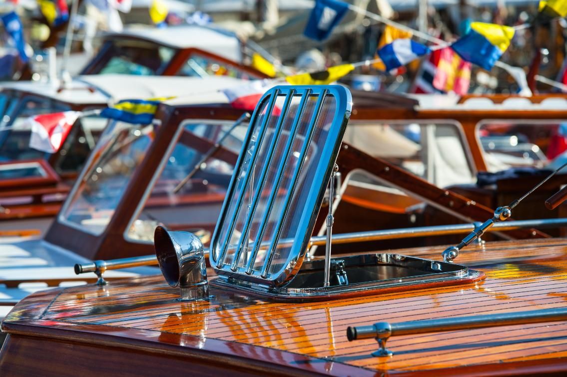 A Group of Wooden Boats Are Parked Next to Each Other in a Harbor — Strut Re-gas Mackay In Ooralea, QLD