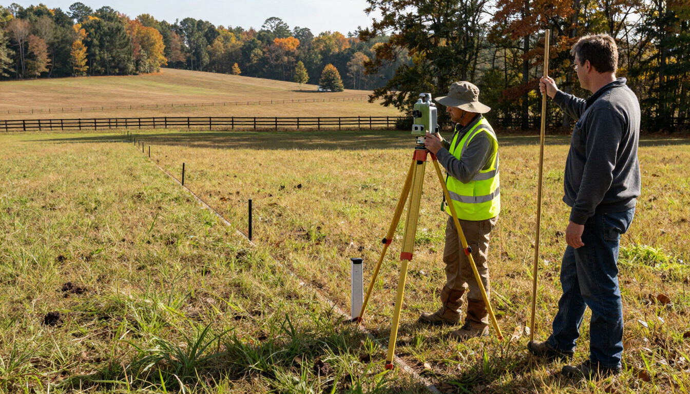 Fence Surveys in Zebulon GA