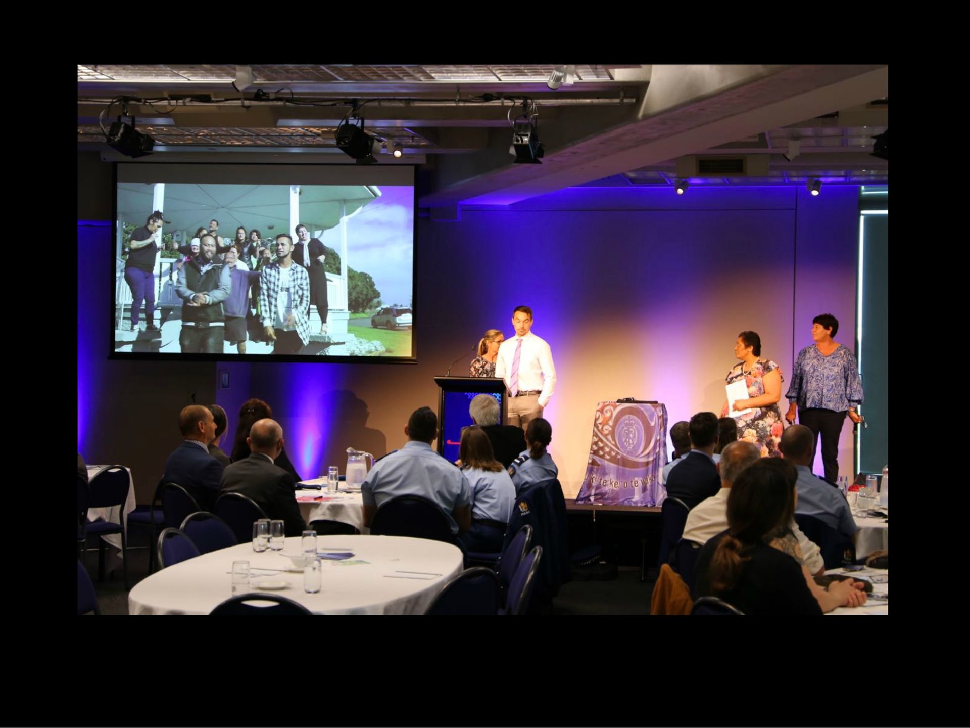 Excellence in the Generation, Application, and Development of Evidence at the 2020 Evidence-Based Problem Oriented Policing Award at Te Papa in March 2020.