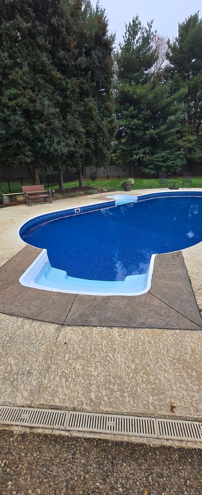 Commercial pool renovation after