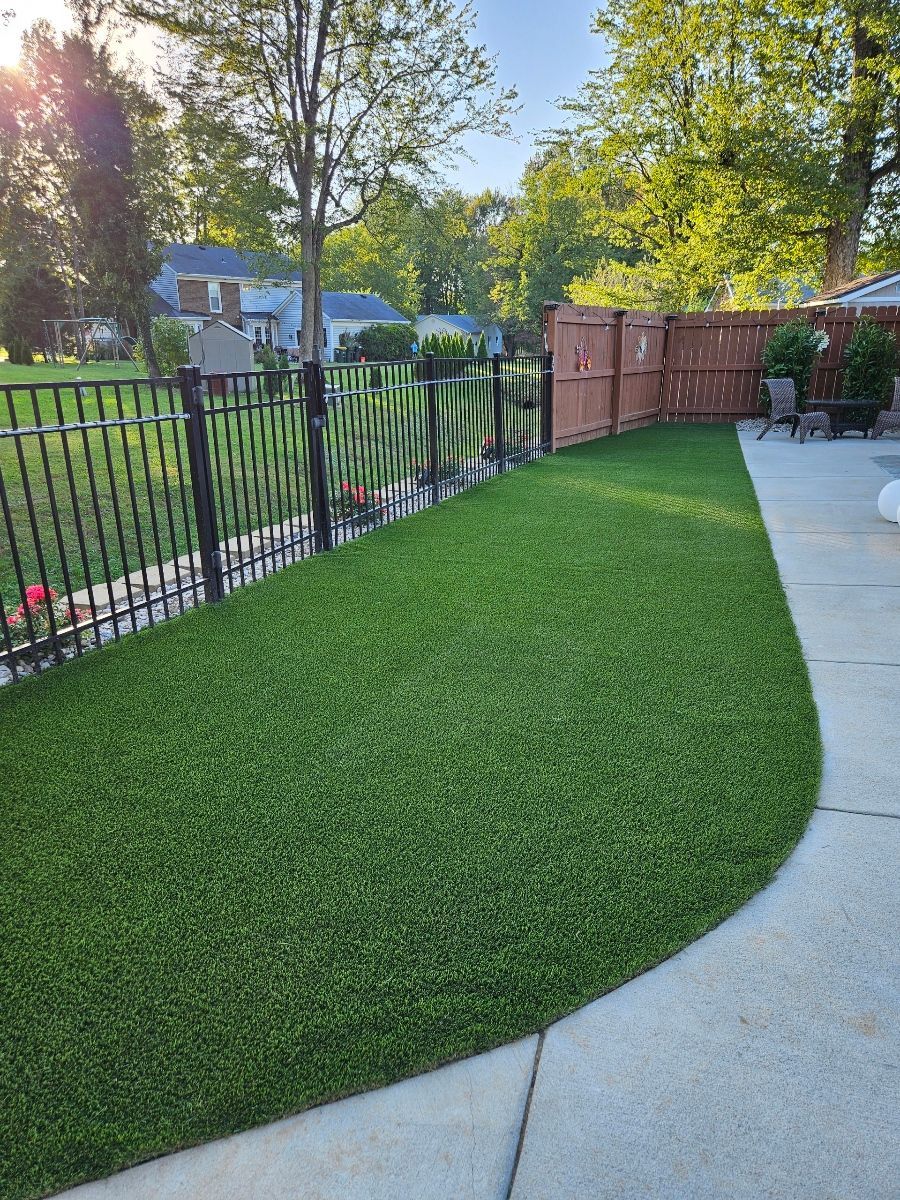 Turf installation