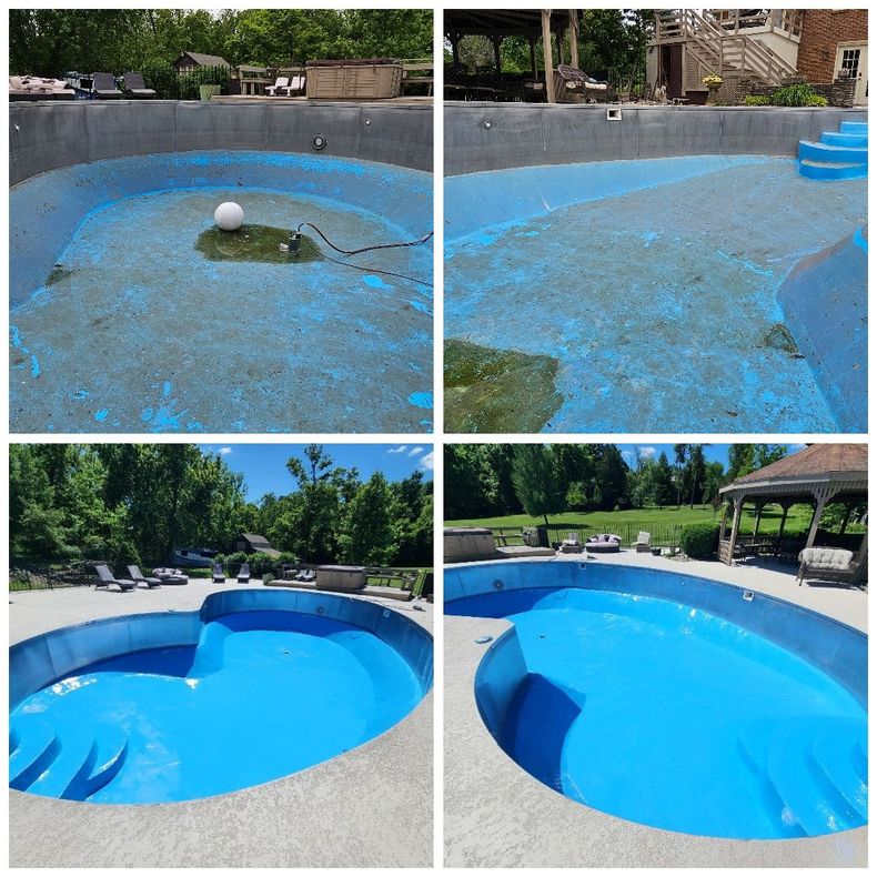 Pool resurfacing in Louisville