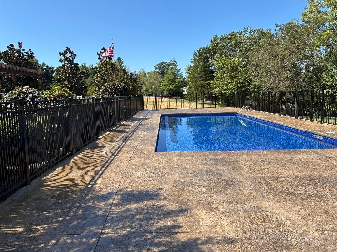 Vinyl liner pool install