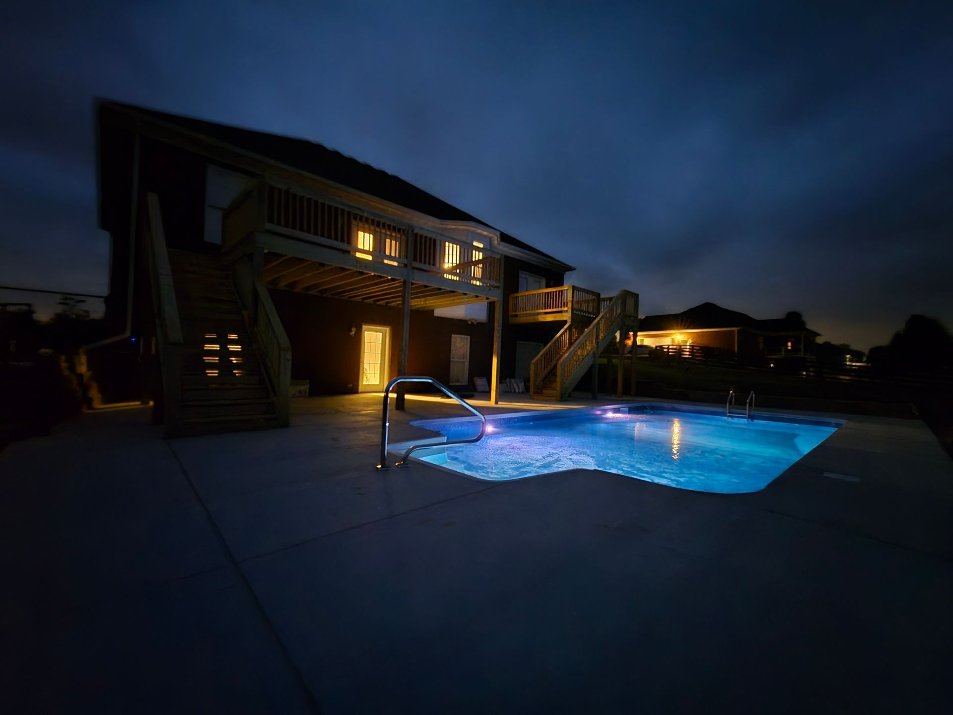 Pool installation