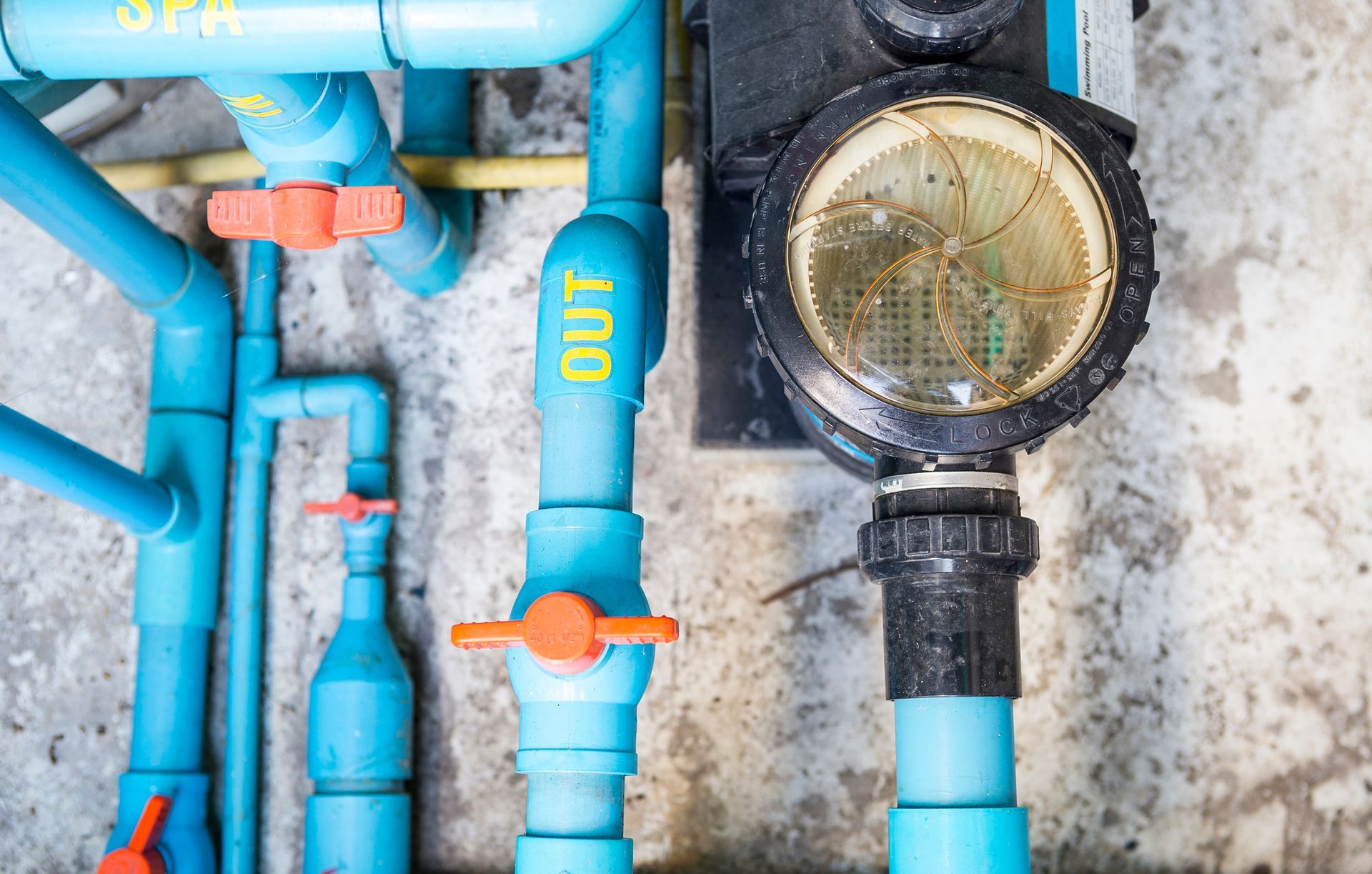 Pool plumbing updates