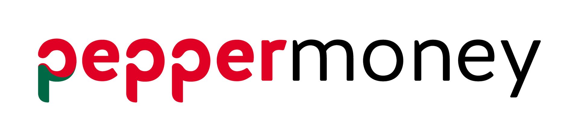 Pepper Money logo in red and black on a white background
