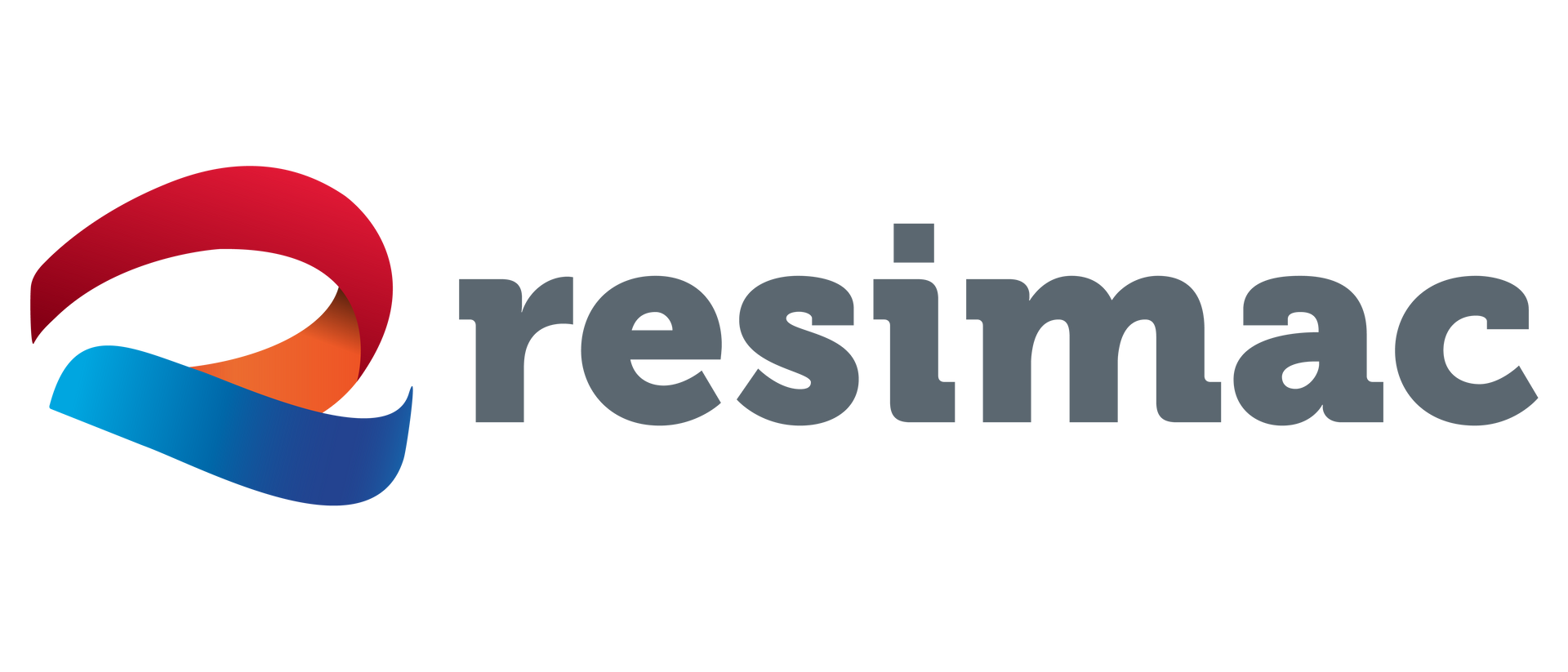 Resimac logo in red, blue, and gray text