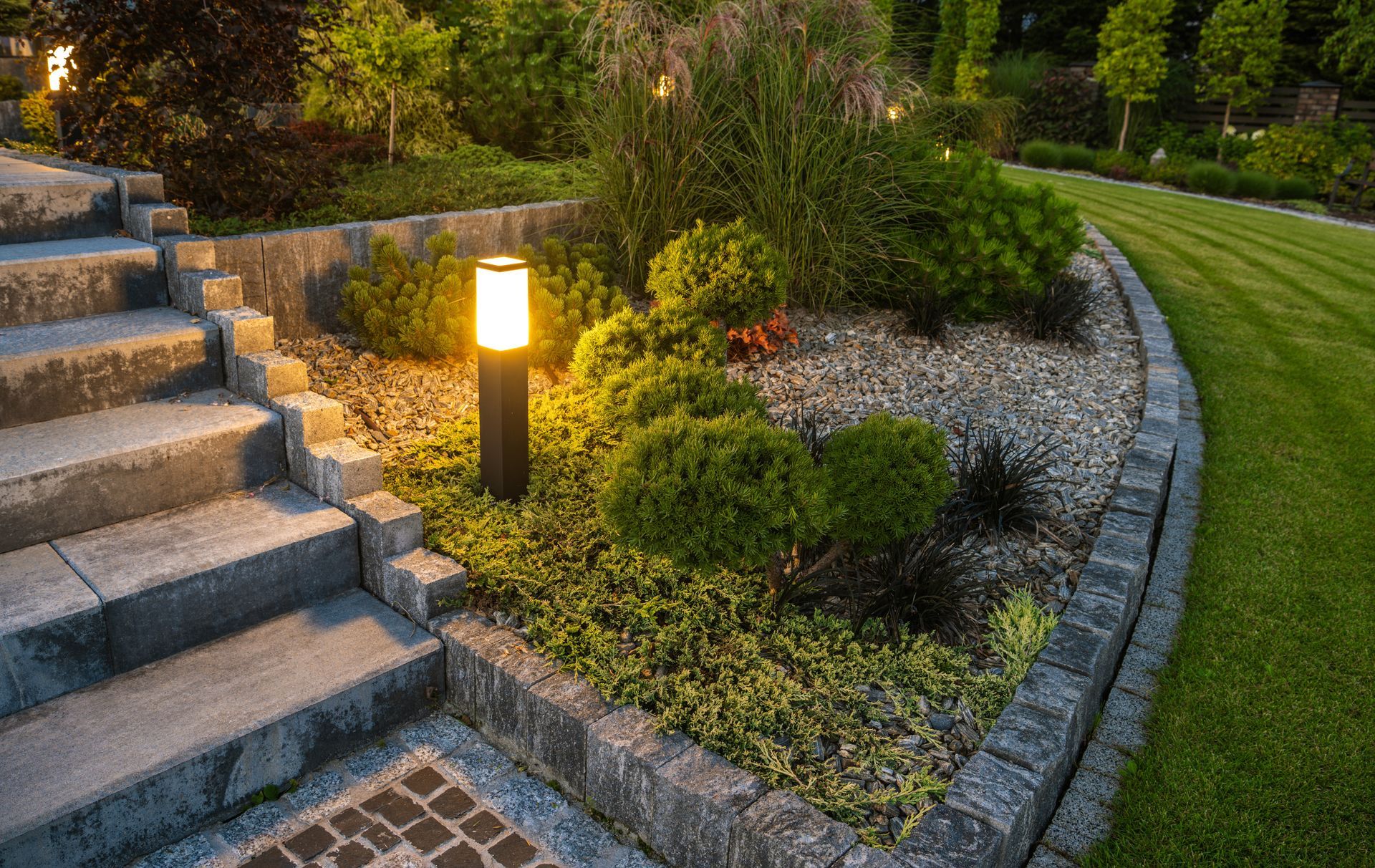 Landscape Lighting Installation