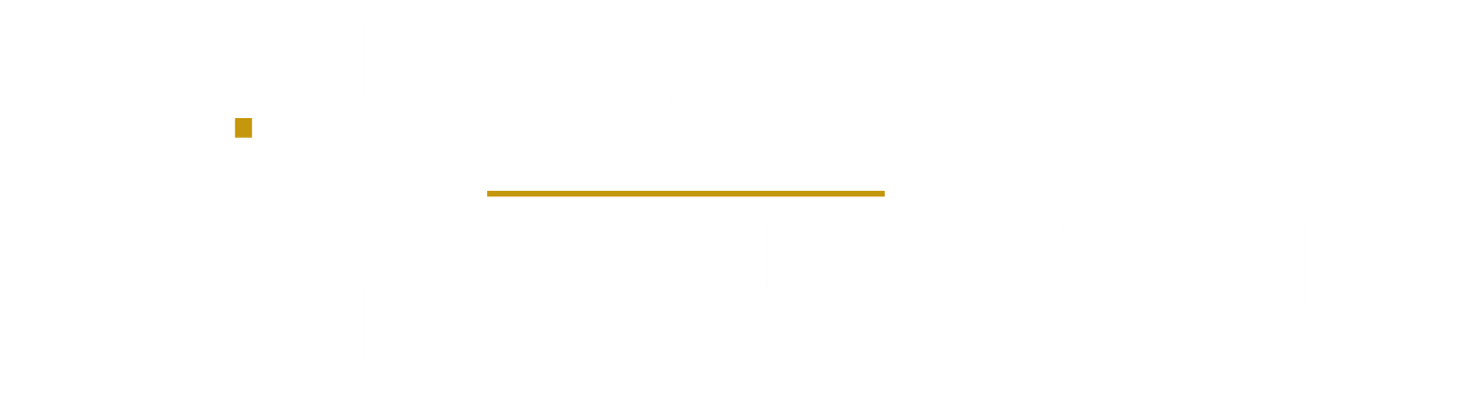 AIQ Asset Management black and white logo
