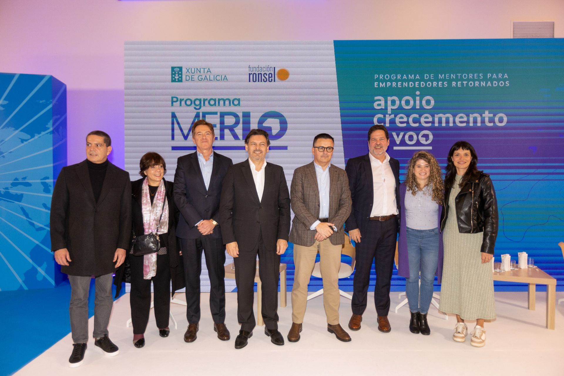 Participación en la mesa redonda en el marco cierre de año del programa Merlo de Fundación Ronsel y Xunta de Galicia