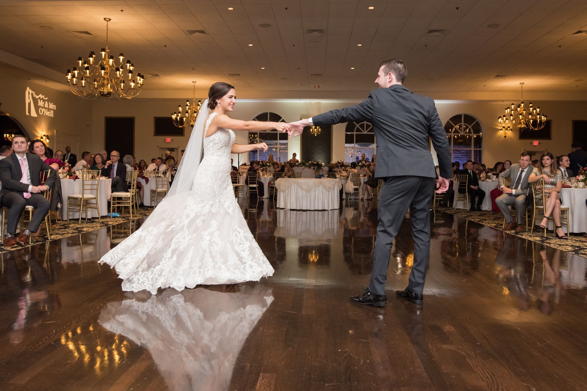 Couple dancing