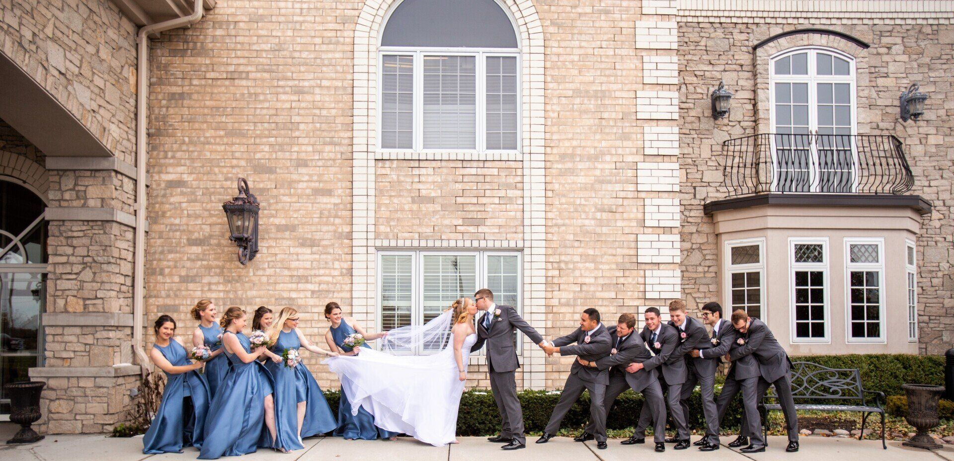 Bridal Party Tug of War