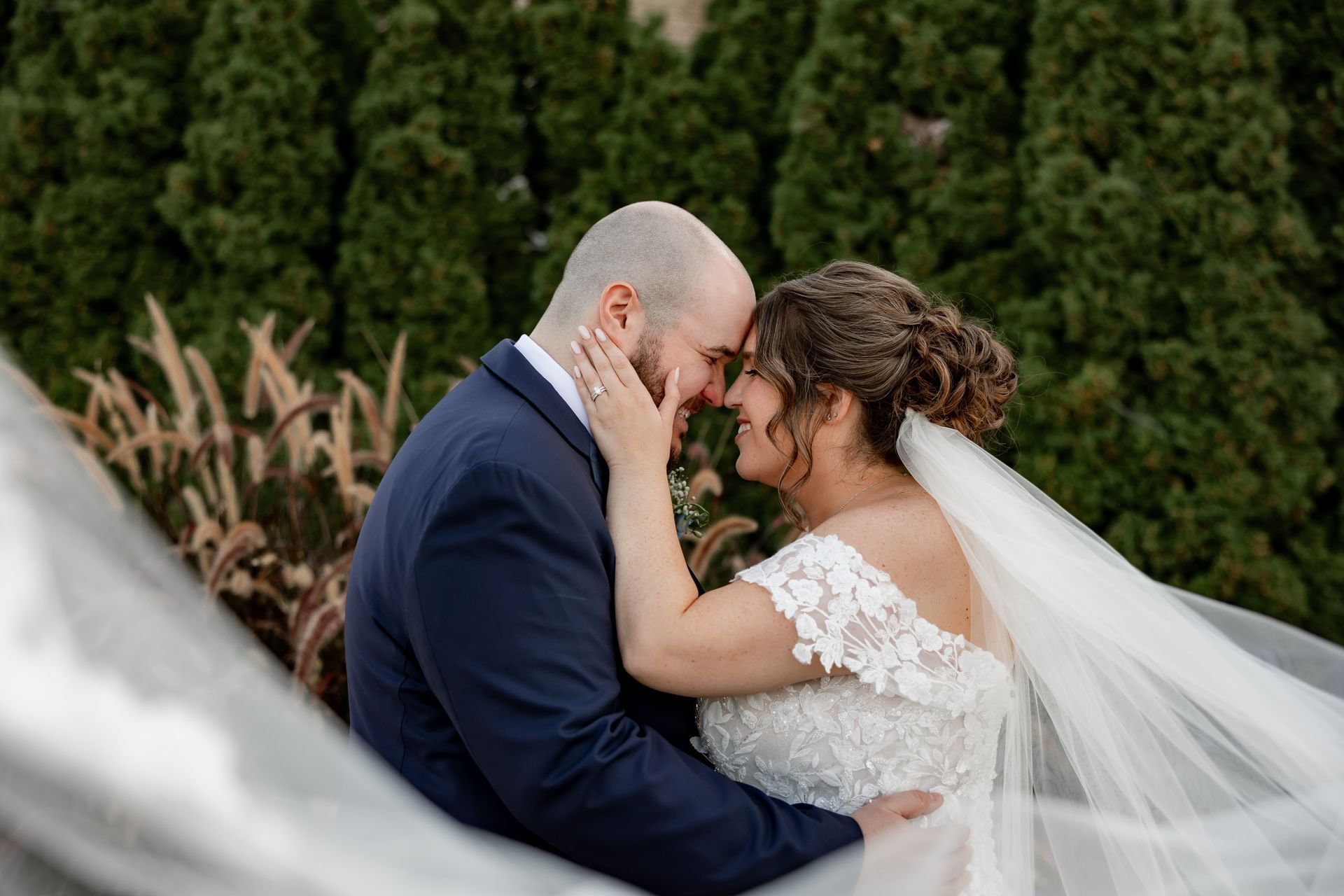 Bride and groom
