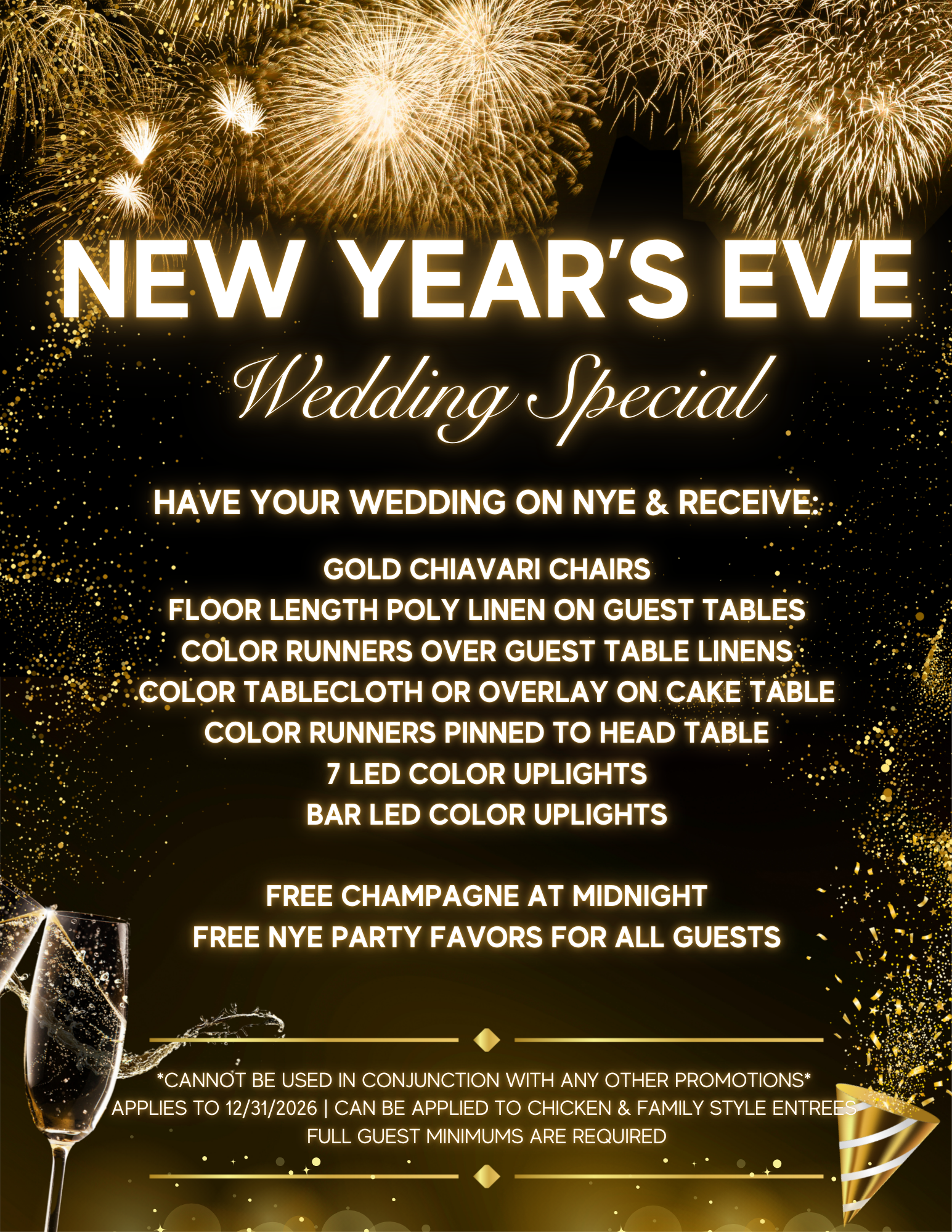 New Years Eve Promotions