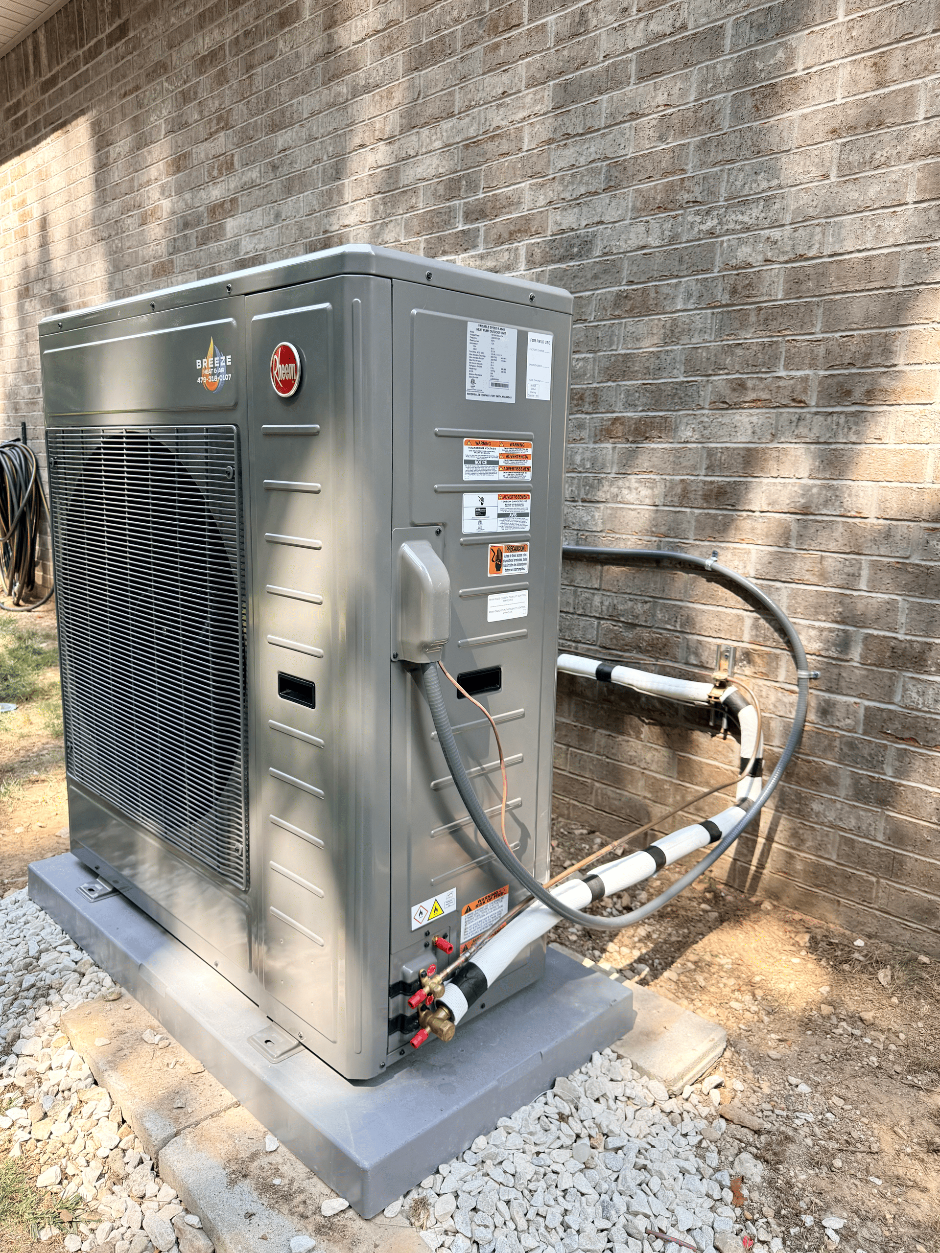 AC repair heat impact Lowell Arkansas home