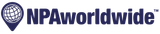 NPA worldwide logo with a blue globe icon and dark blue text on a white background
