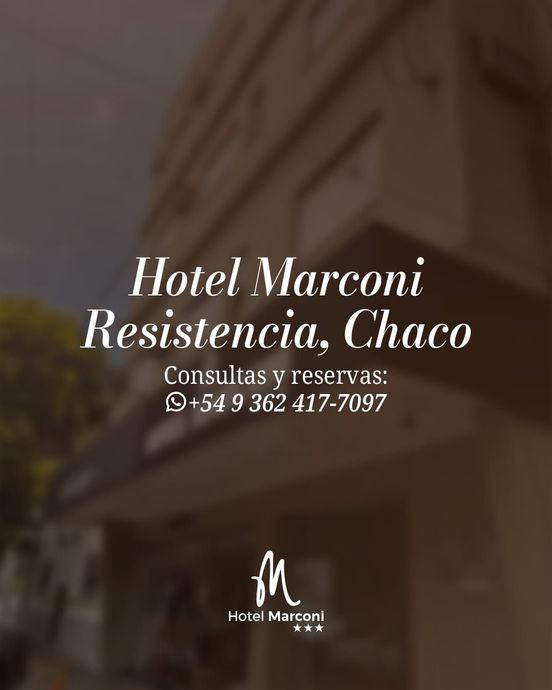 Lobby elegante del Hotel Marconi