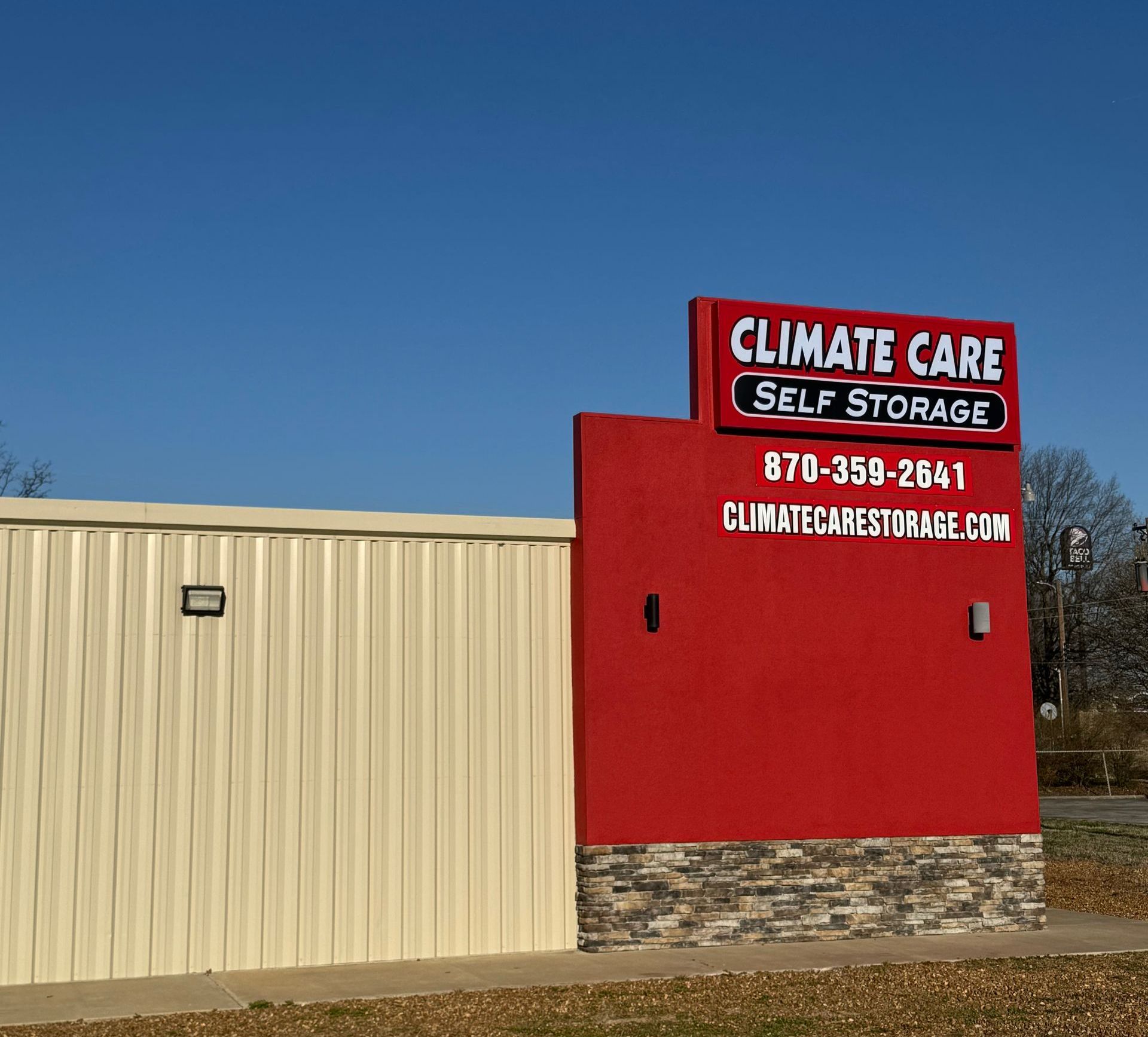 climate care in paragould ar mini storage facility