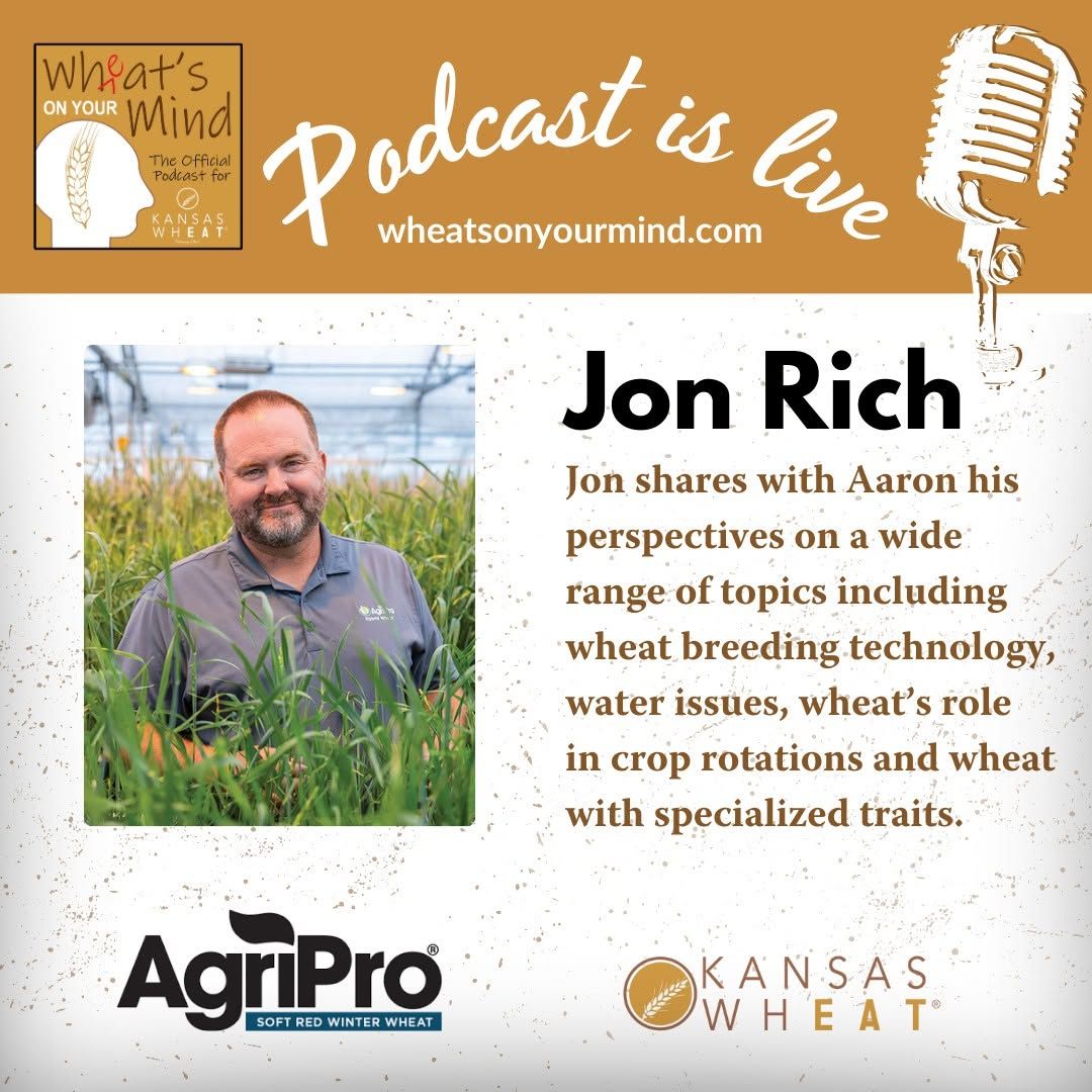 JON RICH, AGRIPRO WHEAT