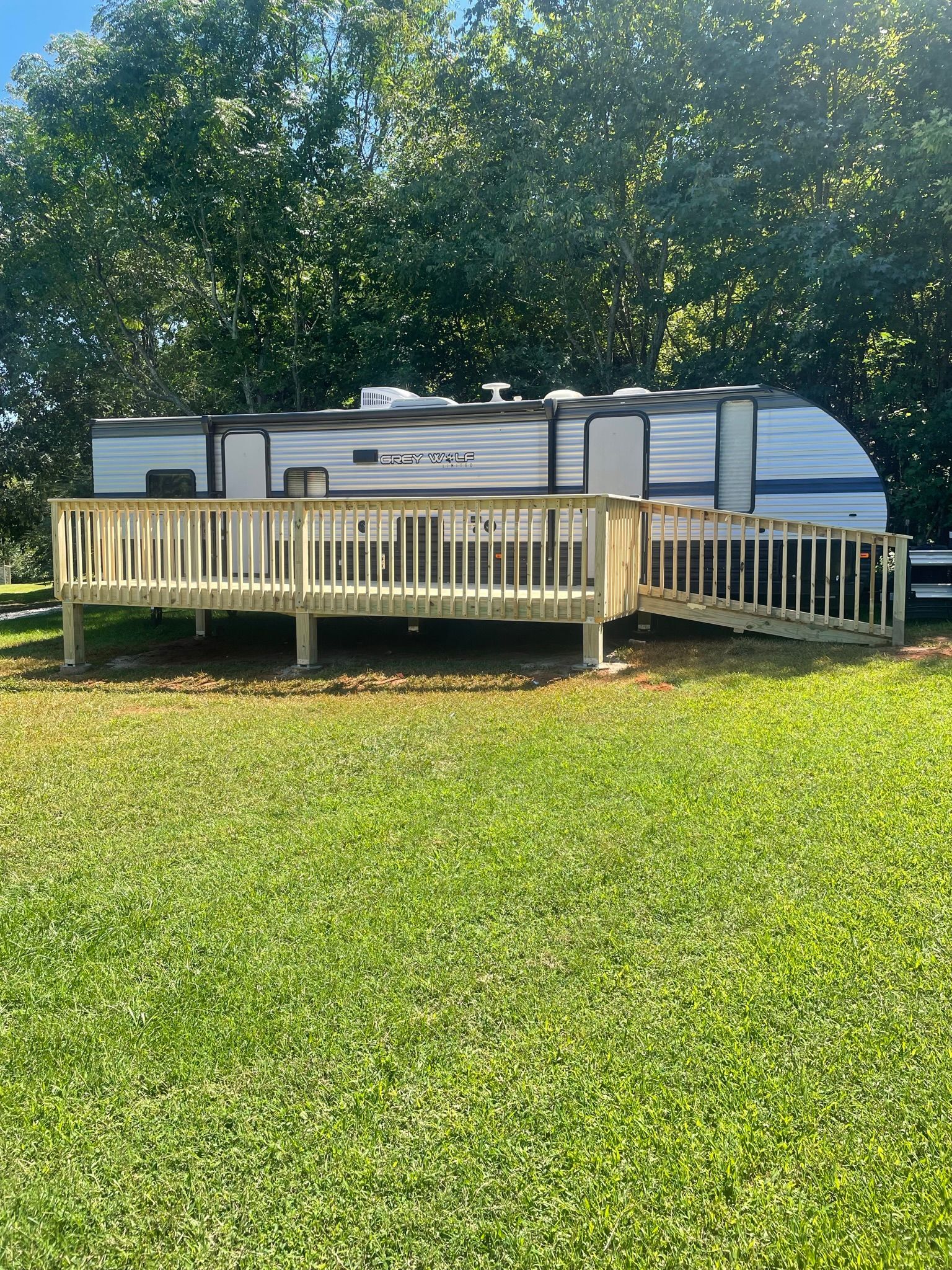 custom deck for rv