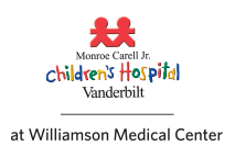 Logo for Monroe Carell Jr. Children's Hospital at Vanderbilt at Williamson Medical Center.