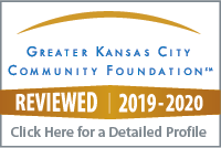 A logo for the greater kansas city community foundation.