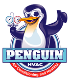 Penguin HVAC -  Air Conditioning and Heating Logo