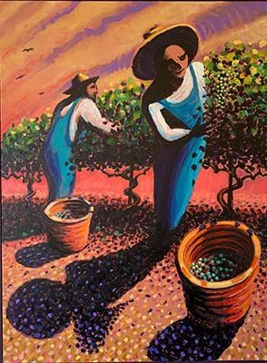 Harvesting  Painting