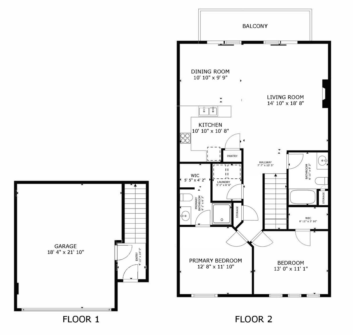 The Drigo Dollhouse Floor Plan