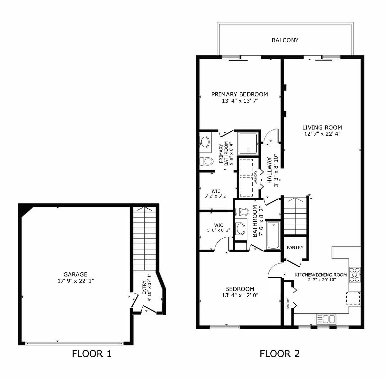 The Bowery Dollhouse Floor Plan
