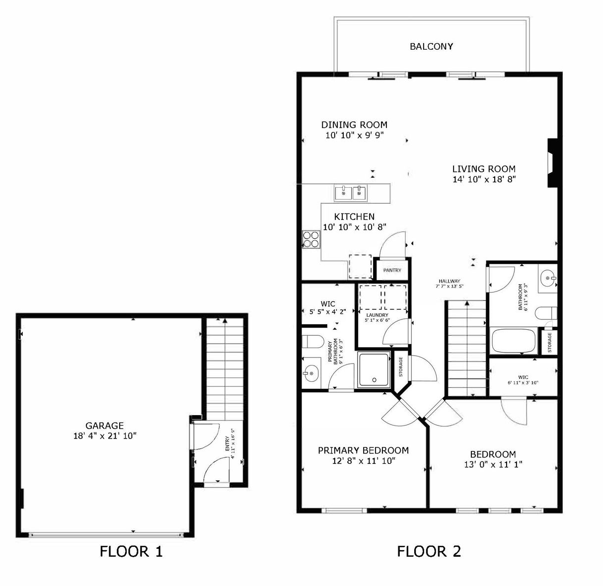 The Bowery Dollhouse Floor Plan
