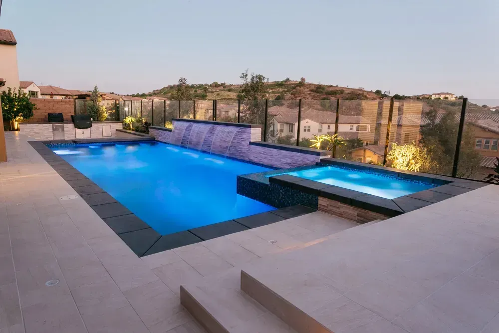 Custom pool built in Rancho Santa Fe