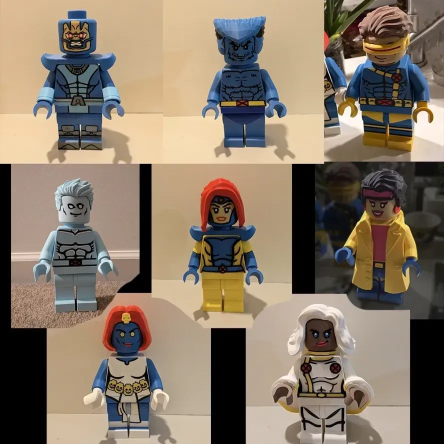 X-Men Brick Figures