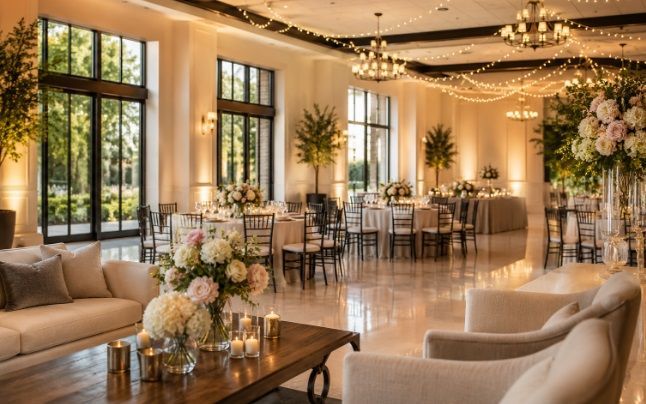 Elegant event center near San Juan, TX designed for easy and memorable celebrations.
