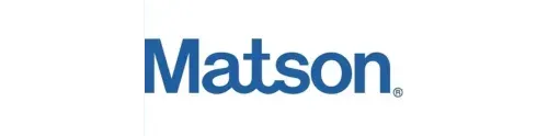 Matson logo in blue text on white background.