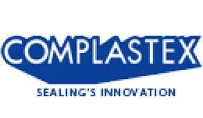 Il logo di Complastex: testo bianco con la scritta